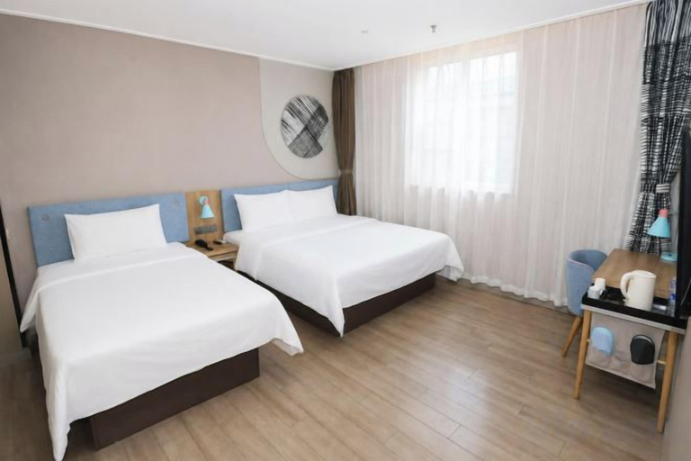 Bedroom 3, Homeinn · neo (Qufu Jingxuan Middle Road Sankong), Jining