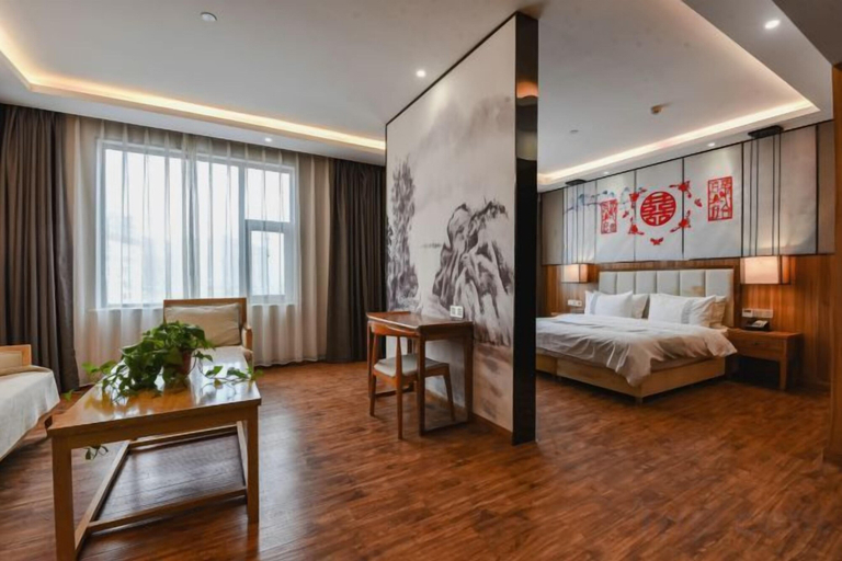 Bedroom 3, Riyue Lake Culture Hotel, Shangqiu