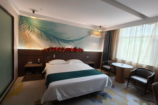 Bedroom 5, Yue Cheng Commercial Hotel, Hengshui
