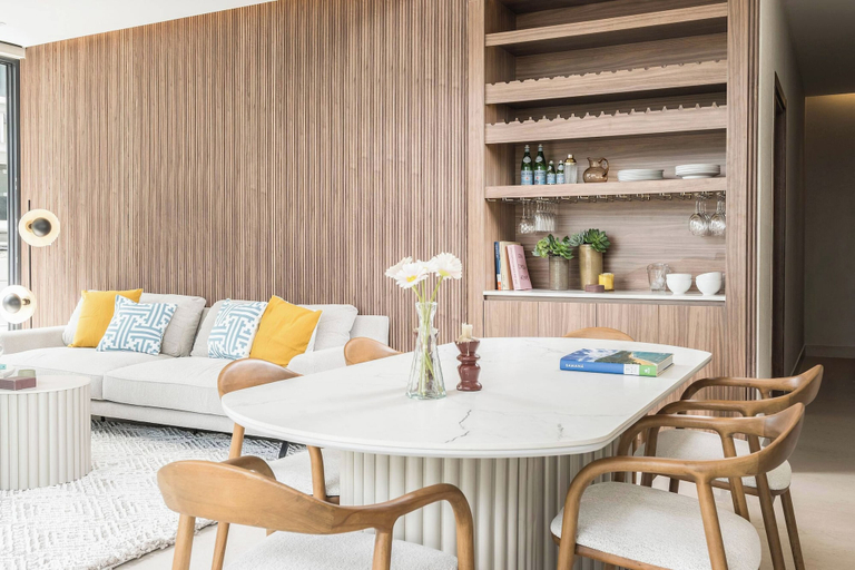 Dining room 3, BlueMall Luxury Suites in Piantini by Homeclub, Distrito Nacional