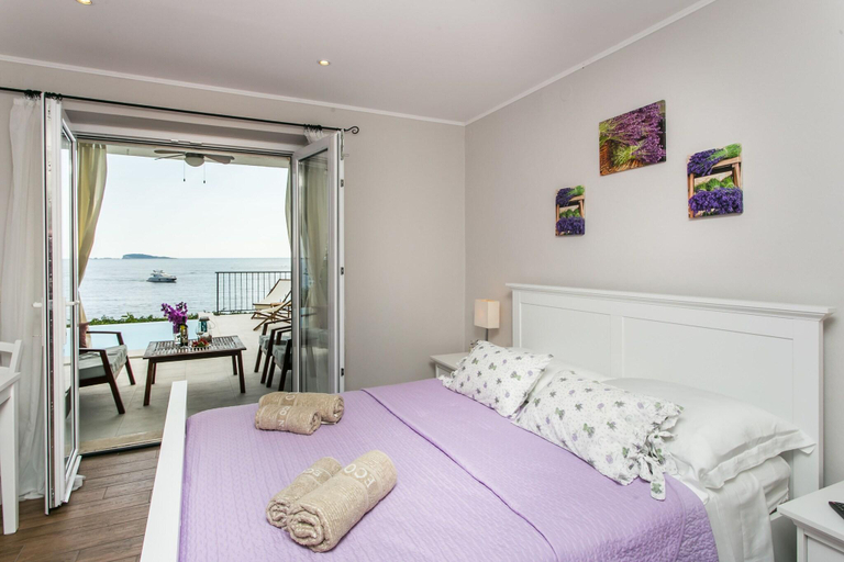 Bedroom, Apartments Villa Mirjana, Župa Dubrovačka
