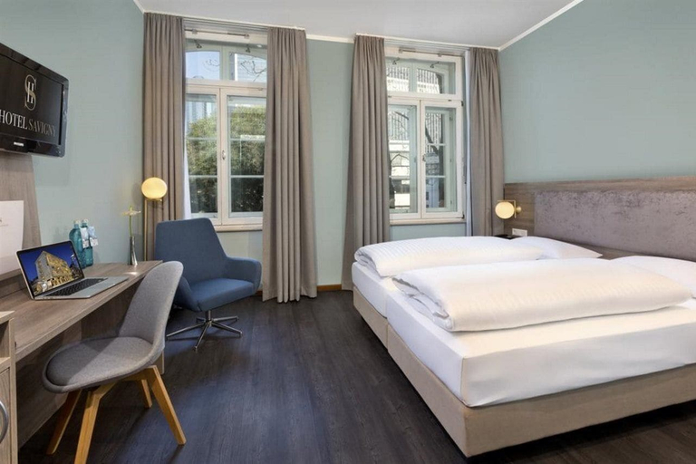 Bedroom 2, Savigny Hotel Frankfurt City by ANS, Frankfurt am Main