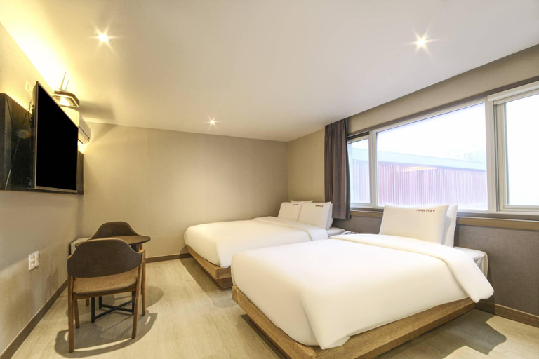 Bedroom 2, Busan Haeundae Hotel Foxy, Haeundae