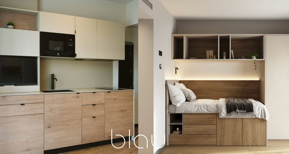 Bedroom 3, BLAU Student Housing & Language Academy, Barcelona