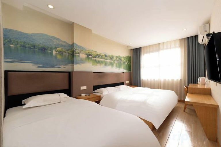 Bedroom, Hongxing Business Hotel, Shanghai
