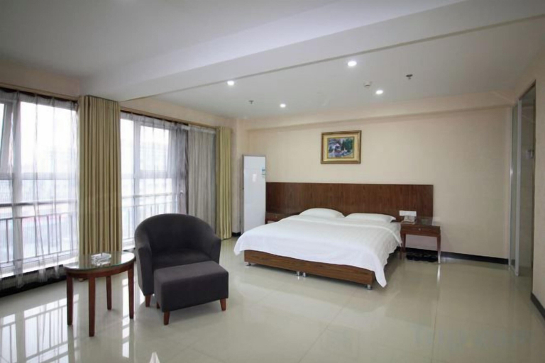 Bedroom, Longdu Business Hotel, Yantai