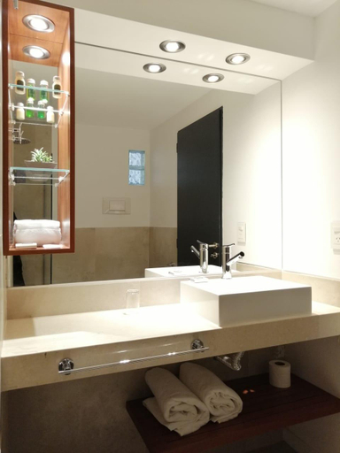 Bathroom, Hotel Pinares Del Cerro, Santa María