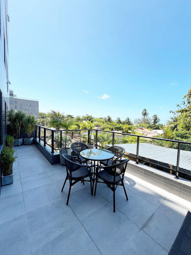 Outdoor dining 4, Dutra Ocean Flat By DayByDay, João Pessoa