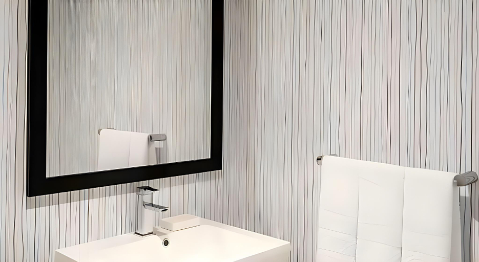 Bathroom, The LINQ Hotel & Casino – A Caesars Rewards Destination, Clark