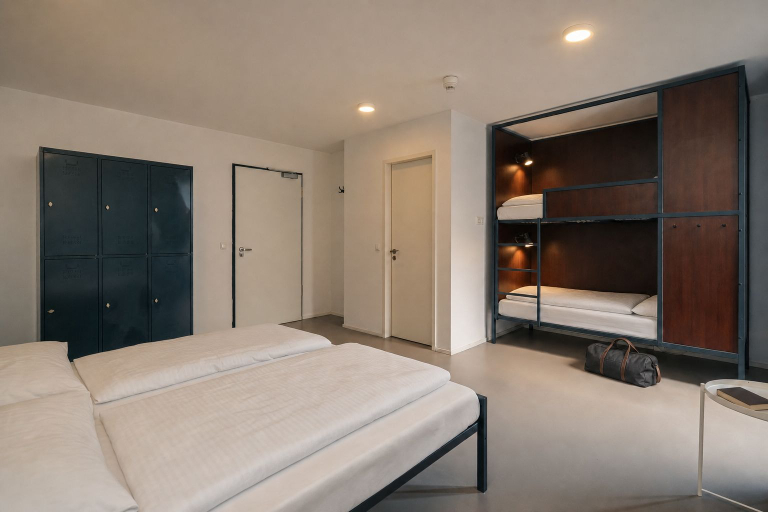 Bedroom 5, Soldiner Rooms Wedding, Berlin