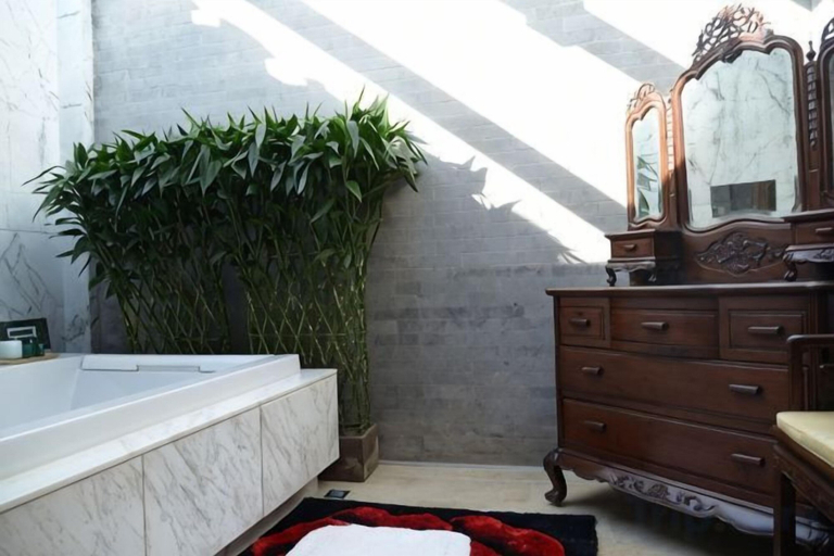 Bathroom 3, Ancient City Old Courtyard Boutique Hotel, Beijing