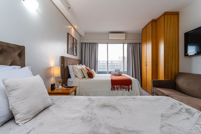 Bedroom 4, Perdizes Residence Flat Condomínio, São Paulo