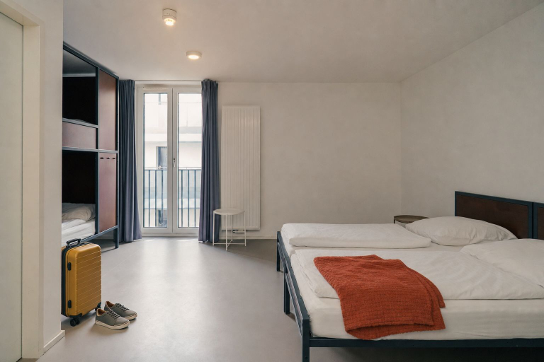 Bedroom 3, Soldiner Rooms Wedding, Berlin
