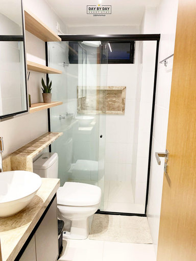 Bathroom 5, Dutra Ocean Flat By DayByDay, João Pessoa