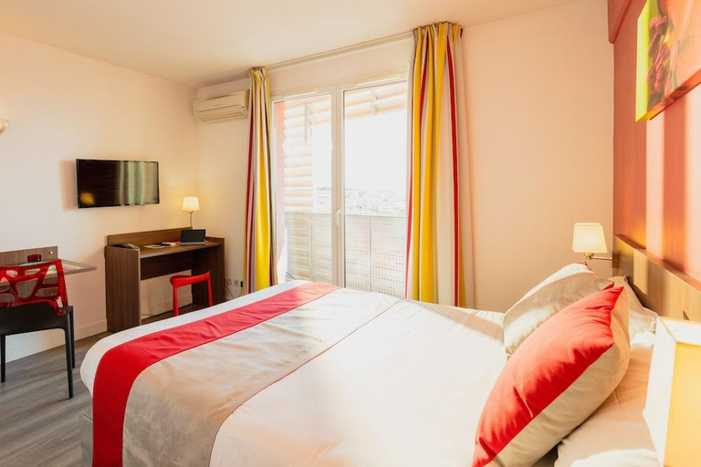 Bedroom 3, Appart-Hotel Mer & Golf City Perpignan Centre, Pyrénées-Orientales