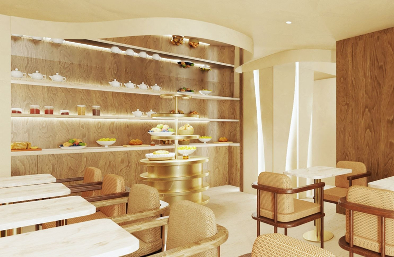 Breakfast buffet, Hotel Daline Eiffel, Paris