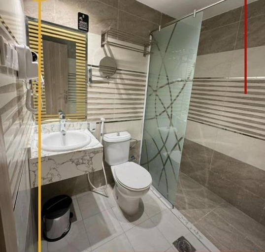 Bathroom 5, Aseel Almisk Hotel, Makkah