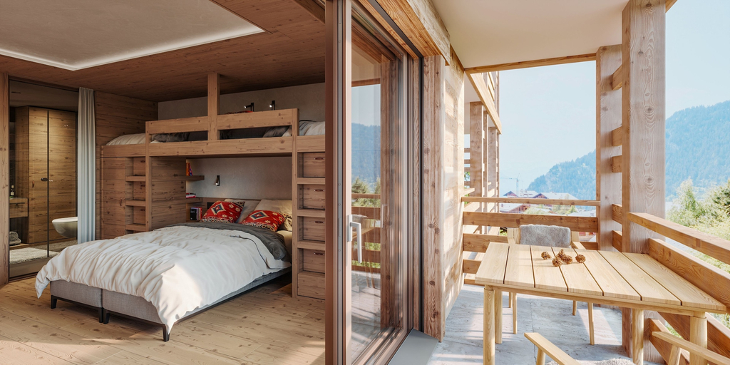 Room 5, The Ski Lodge, Entremont