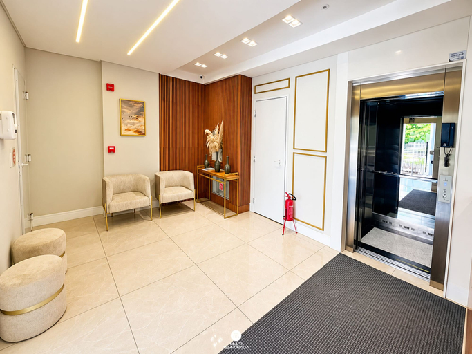 Lobby sitting area, Apartamento Infinity Residence - PB, Porto Belo