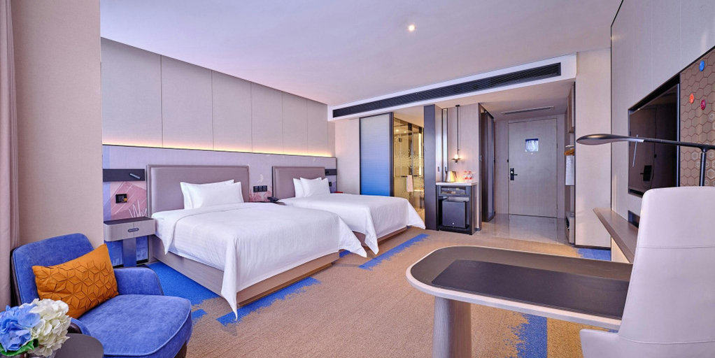 Bedroom 2, Hampton By Hilton Shenzhen North Station, Shenzhen