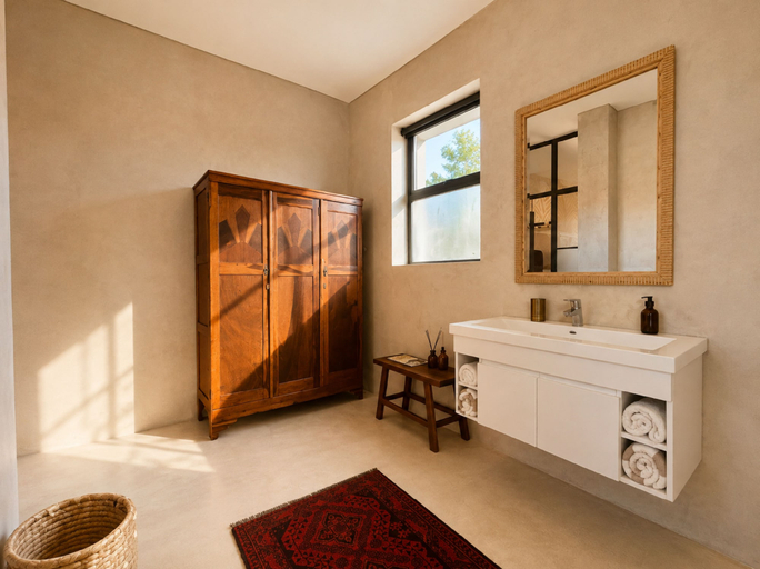 Bathroom 2, Blix Inn, Cape Winelands