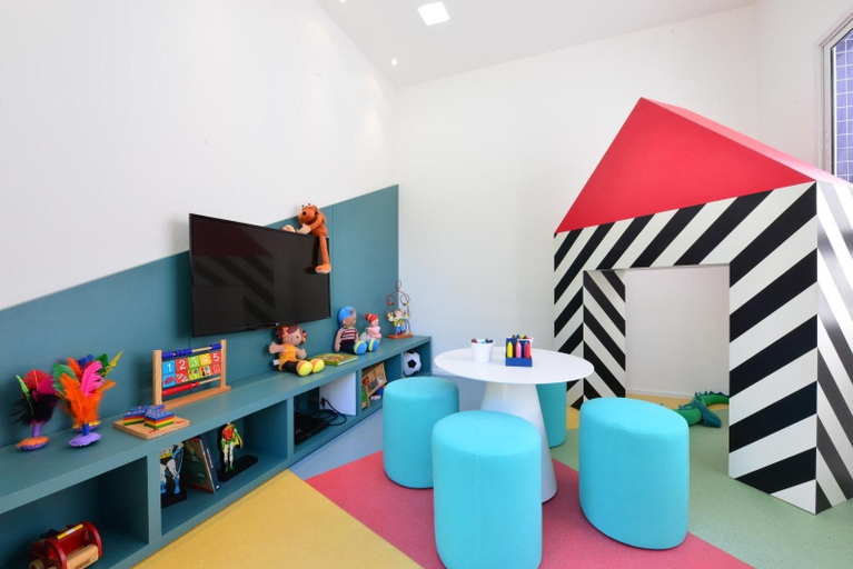 Children's area, Flat 2 Quartos a 50m da Praia Perto da Feirinha, Fortaleza