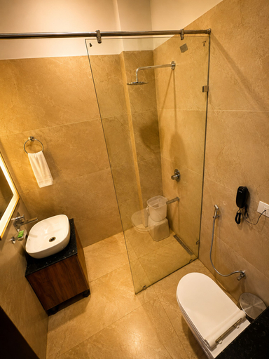 Bathroom 3, The Corbett Selva Resort by DevStayZ, Nainital