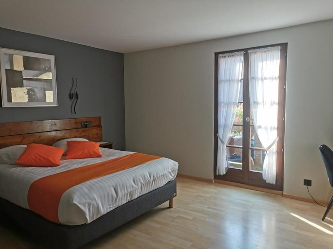 Bedroom 4, Hôtel-Restaurant au Soleil, Haut-Rhin