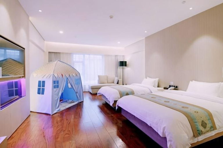 Bedroom 3, Xuzhou Yunlong Wanda Plaza Langbo Hotel, Xuzhou