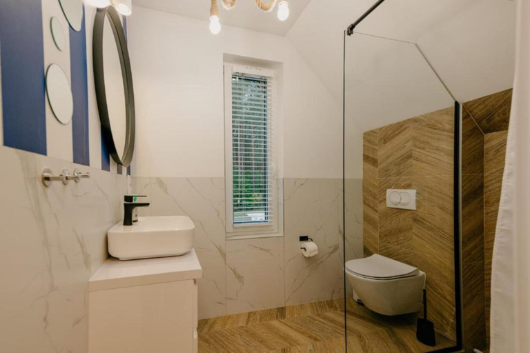 Bathroom 4, Large Holiday Home, Sauna, Jacuzzi, Wejherowo