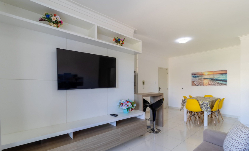 Living area, Ap W/bbq 2 Bedrooms 900m From the Beach \- Rob203, Florianopolis