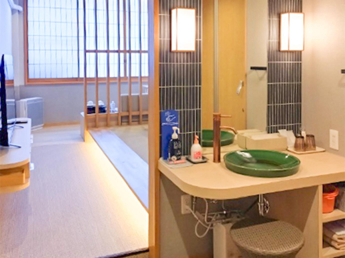 Bathroom 3, Shima Onsen Ayameya Ryokan, Nakanojō