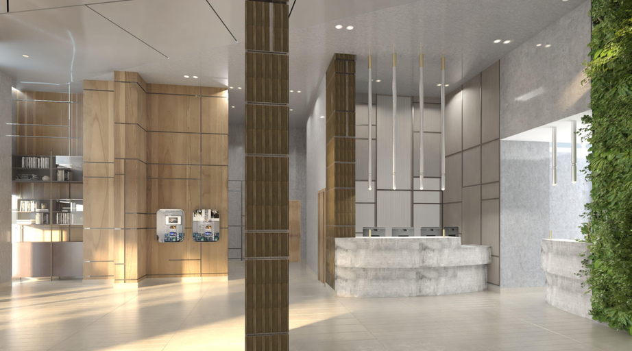 Lobby 4, Ariya New York Times Square, Tapestry Collection, New York
