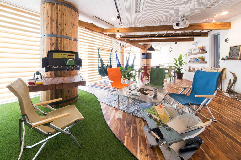 Public Area 3, 365base Outdoor Hostel, Hamamatsu