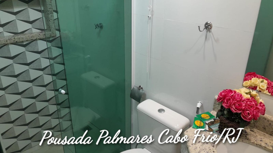 Bathroom 3, Pousada Palmares, Cabo Frio