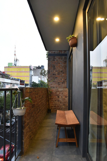 Terrace 3, Tanat Art Boutique Hotel, Mexico City