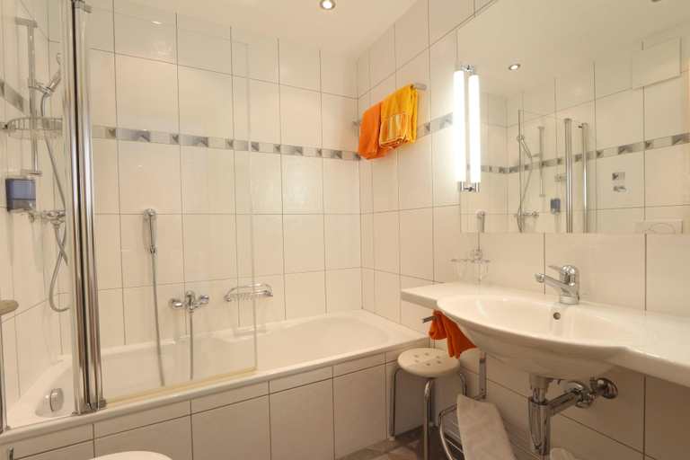 Bathroom 4, Apparthotel Feehof Saas-fee, Visp