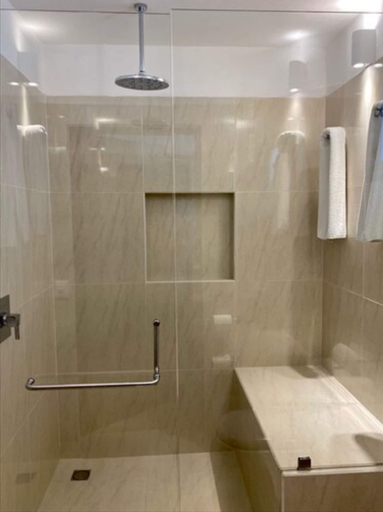 Bathroom, El Diezmo Hotel, San José Iturbide