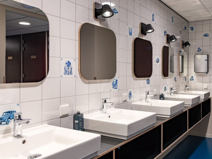 Bathroom 4, Stayokay Hostel Groningen, Groningen