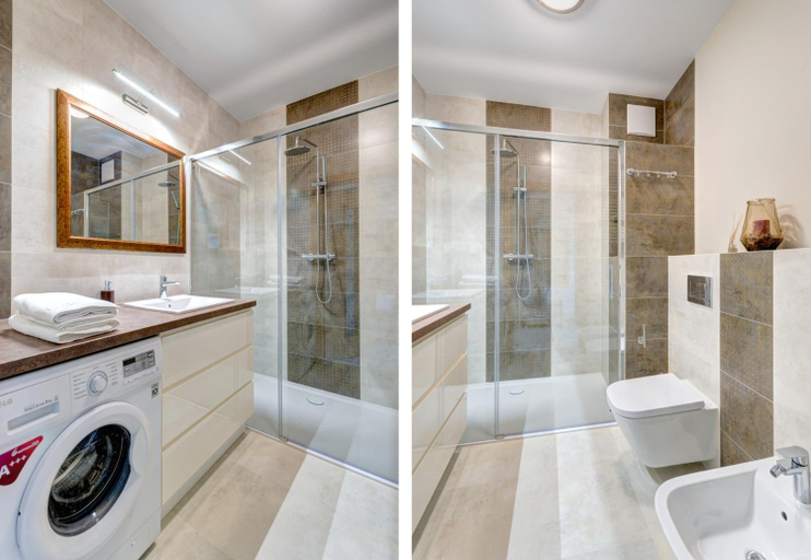 Bathroom 3, Ina Rent Tre Mare Apartamenty, Gdańsk City
