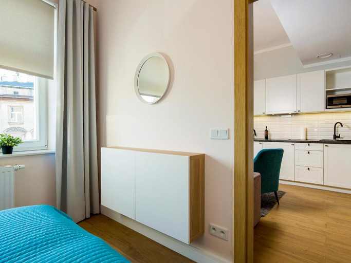 Bedroom 1, Cracow Riverside Aparthotel, Kraków City