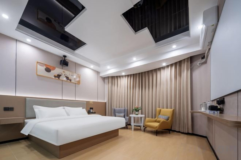 Bedroom, Run Lai Hotel, Taihe County, Fuyang