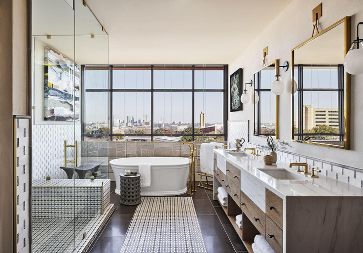 Room 5, Bowie House, Auberge Resorts Collection, Fort Worth