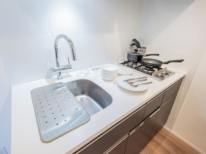 Private kitchen 2, Dash Living Shinjuku Sanchome Syforme, Nagawa