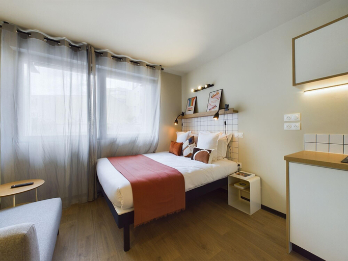 Bedroom 3, Hife Paris Gentilly, Val-de-Marne