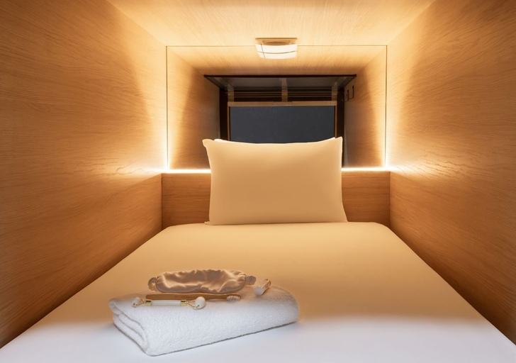 Room 3, Zedwell Capsule Hotel Leicester Square, London