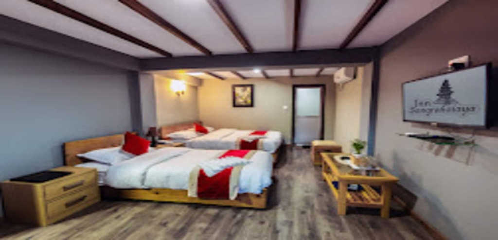 Bedroom 5, MeroStay 119 Inn Sangrahalaya, Bagmati