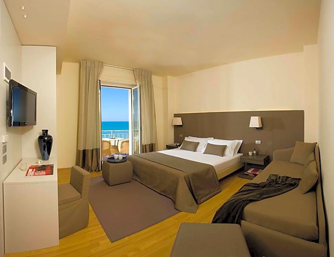 Bedroom, Hotel Miramare, Pesaro E Urbino