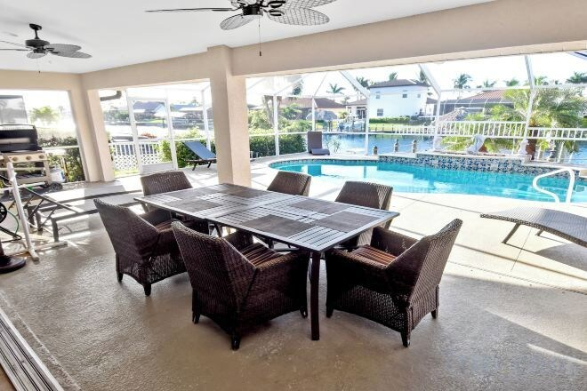 Pool 3, Lupita, boat lift, dock, heated south facing pool, Lee