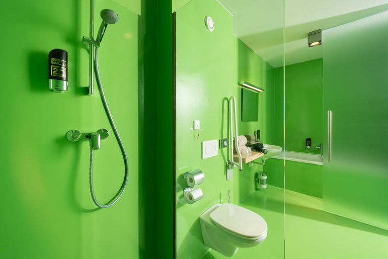 Bathroom 4, Hotel Greenrooms, Graz